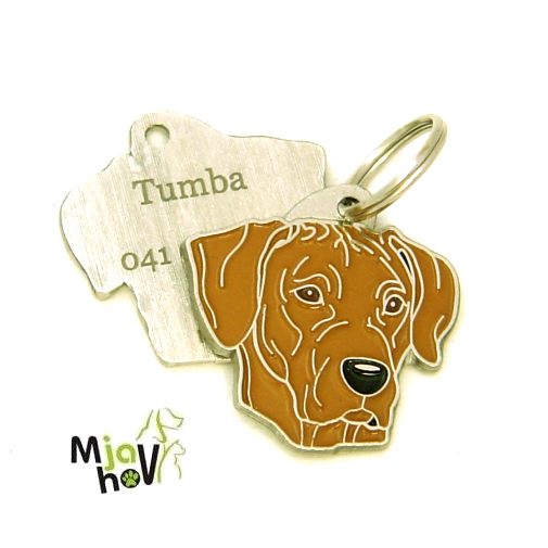 ID-brikker-rhodesian-ridgeback-gravert.jpg personlige ID-brikker MjavHov - graverte, online